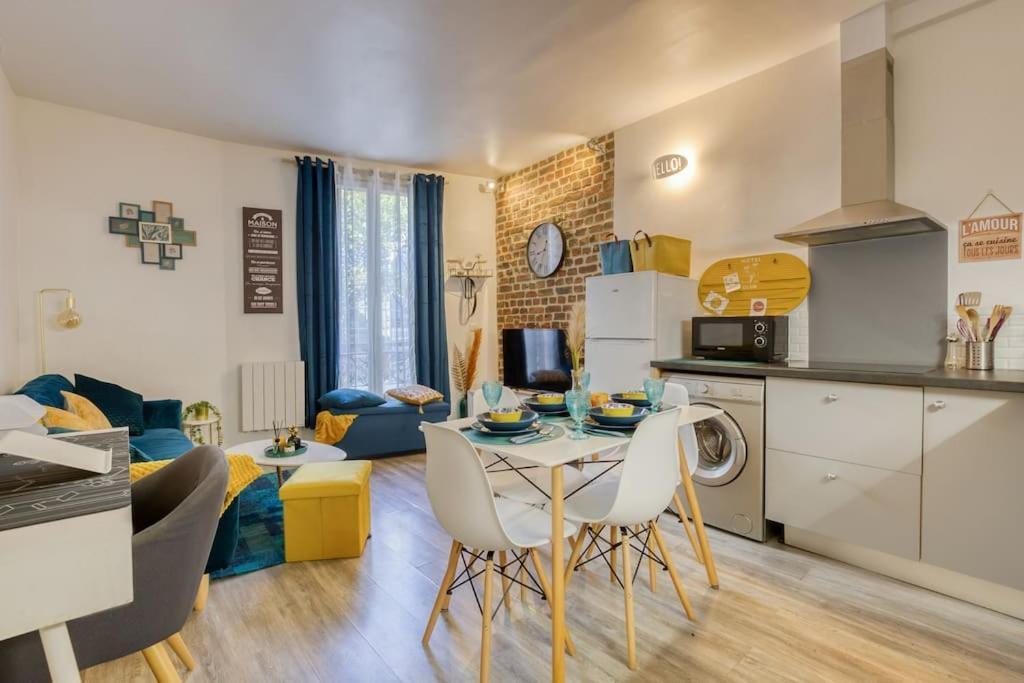 Escale A Paris Metro & Parking Apartment Saint-Ouen  Exterior foto